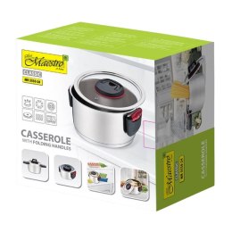 Garnek ze składanymi uchwytami 24cm, 5,5l MR-3530-24 Feel-Maestro