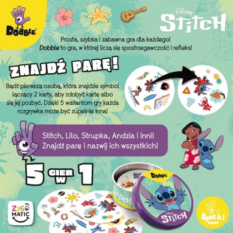 Gra Dobble Stitch (PL) Rebel Gra Dobble Stitch (PL) Rebel