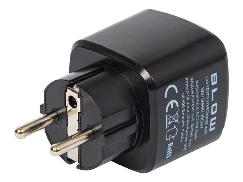 Inteligentne gniazdko sterowane WiFi TUYA V3 czarne BLOW Inteligentne gniazdko sterowane WiFi TUYA V3 czarne BLOW