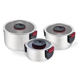 Komplet garnków ze składanymi uchwytami MR-3530-6 Feel-Maestro