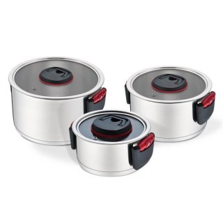Komplet garnków ze składanymi uchwytami MR-3530-6 Feel-Maestro
