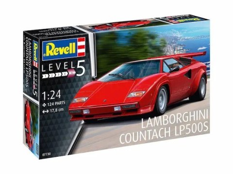 Model plastikowy Lamborghini Countach LP500 1/24 Revell Model plastikowy Lamborghini Countach LP500 1/24 Revell