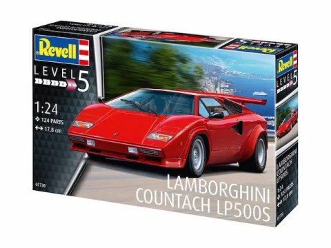 Model plastikowy Lamborghini Countach LP500 1/24 Revell Model plastikowy Lamborghini Countach LP500 1/24 Revell