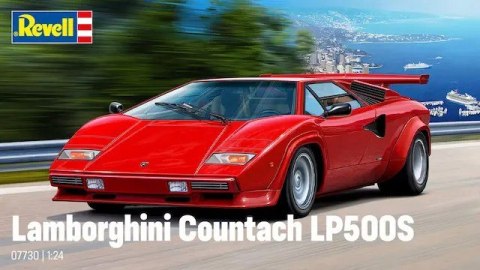Model plastikowy Lamborghini Countach LP500 1/24 Revell Model plastikowy Lamborghini Countach LP500 1/24 Revell