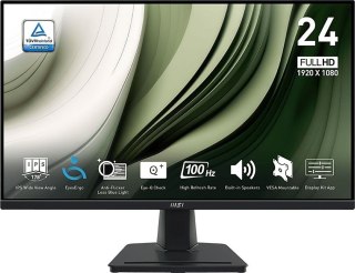 Monitor 23.8 cala PRO MP245G LED/FHD/Flat/100Hz/czarny MSI