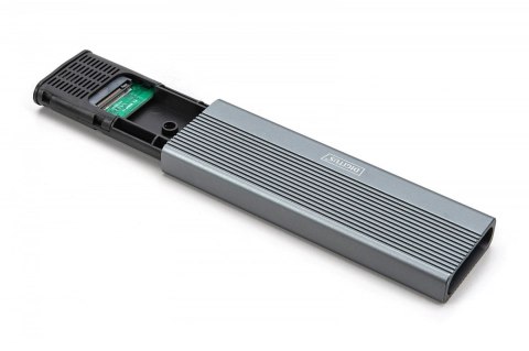 Obudowa USB 3.1 Typ C na dysk SSD M.2 SATA 6 Gbps aluminiowa, beznarzędziowa Digitus