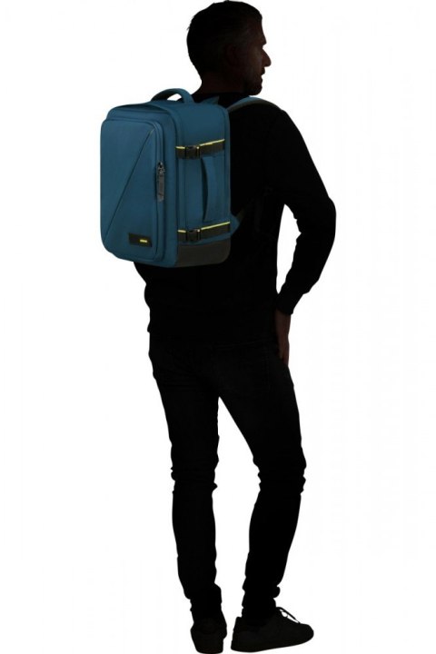 Plecak z kieszenią na laptopa 15.6 cali Take2Cabin SM niebieski AMERICAN TOURISTER
