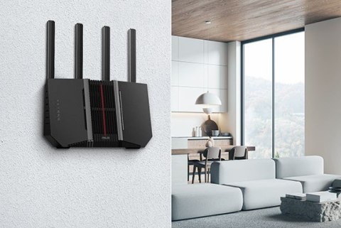 Router WiFi 7 BE9700 RT-BE92U Asus Router WiFi 7 BE9700 RT-BE92U Asus