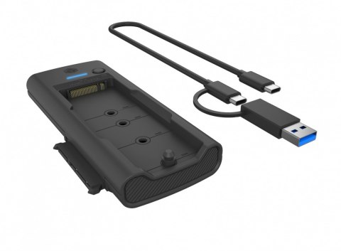 Stacja dokująca IB-180MS-C31 SSD Docking 1x 2,5"/3,5" & 1x M.2 PCIe NVMena USB 3.2 Gen 2 10 Gbit/s IcyBox Stacja dokująca IB-180MS-C31 SSD Docking 1x 2,5"/3,5" & 1x M.2 PCIe NVMena USB 3.2 Gen 2 10 Gbit/s IcyBox