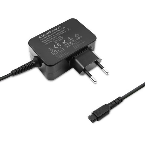 Uniwersalny zasilacz do laptopa 30W | 8 wtyczek Qoltec