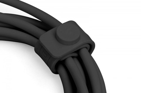 Kabel połączeniowy silikonowy USB-A - USB-C, USB 2.0 60W, 0,5m Czarny Digitus