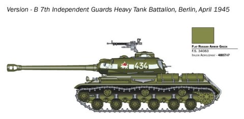 Model plastikowy Josif Stalin JS-2 1/56 Italeri Model plastikowy Josif Stalin JS-2 1/56 Italeri