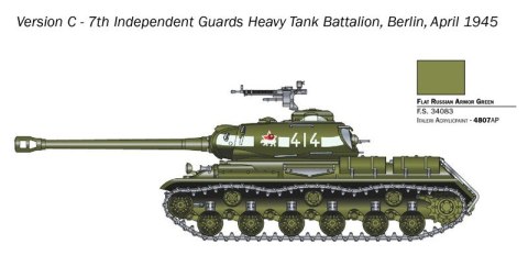 Model plastikowy Josif Stalin JS-2 1/56 Italeri Model plastikowy Josif Stalin JS-2 1/56 Italeri