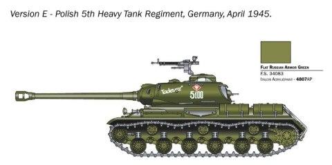 Model plastikowy Josif Stalin JS-2 1/56 Italeri Model plastikowy Josif Stalin JS-2 1/56 Italeri