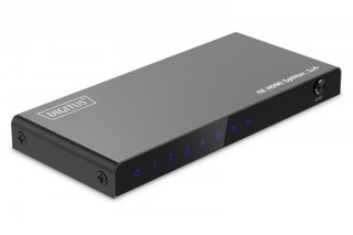 Rozdzielacz/Splitter HDMI 1x4, 4K/60Hz UHD z HDR, 18 Gbps, HDCP 2.2, EDID Digitus