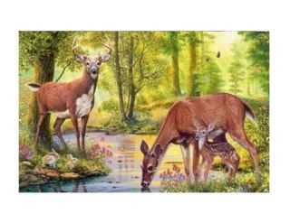 Diamentowa mozaika - Jelenie nad strumieniem Norimpex