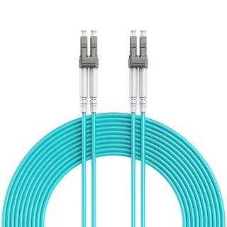 Kabel światłowodowy wielomodowy duplex OM4 50/125,LC/LC,15m Gembird