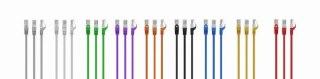Patch cord kat.6 miedź UTP 10m szary Gembird