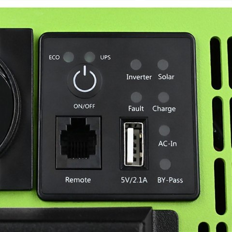 Przetwornica solarna 3w1 z funkcją ładowania AC | MPPT | UPS | ATS | 1000W | 2000W | 12V na 230V | Czysty Sinus Qoltec Przetwornica solarna 3w1 z funkcją ładowania AC | MPPT | UPS | ATS | 1000W | 2000W | 12V na 230V | Czysty Sinus Qoltec