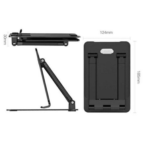 Uchwyt biurkowy X23 uniwersalny telefon tablet Czarny AWEI