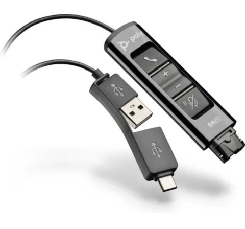 Adapter DA85 USB na QD Czarny 786C7AA POLY
