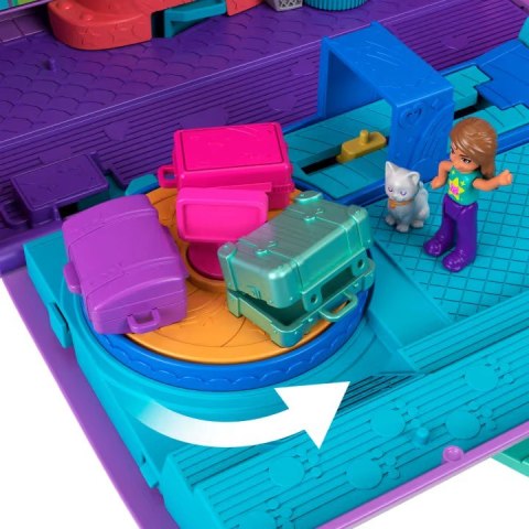 Figurki Polly Pocket Kotolot Samolot z dwiema laleczkami Mattel