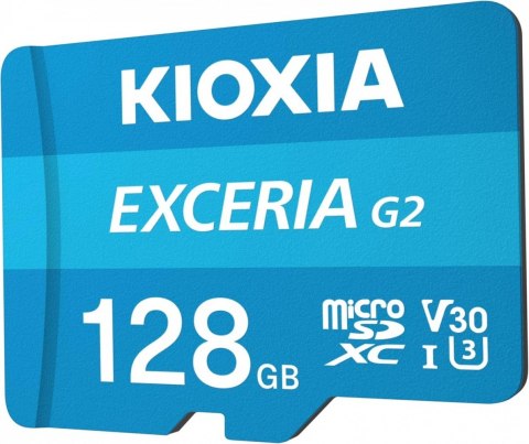 Karta microSD 128GB Gen2 UHS-I U3 V30 adapter Exceria Kioxia Karta microSD 128GB Gen2 UHS-I U3 V30 adapter Exceria Kioxia