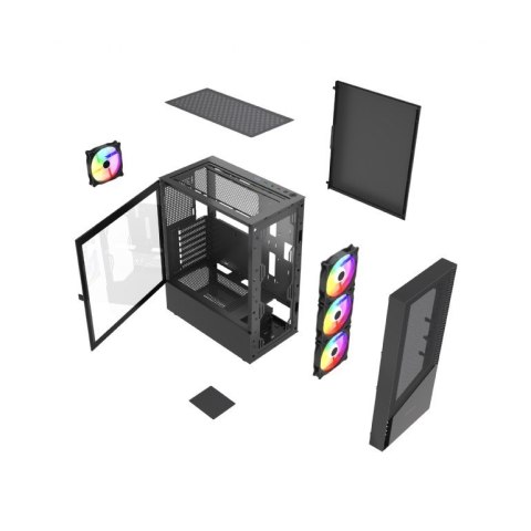 Obudowa Midi Tower Fornax 4300 ATX czarna Gembird