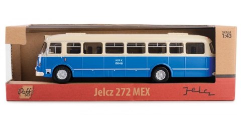 Pojazd PRL Jelcz 272 MEX niebieski Daffi