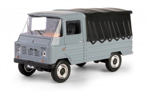 Pojazd PRL Żuk szary