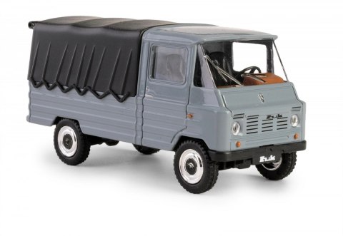 Pojazd PRL Żuk szary