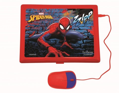 Laptop edukacyjny Spider-Man dwujęzyczny PL/ ENG 124 aktywności Lexibook Laptop edukacyjny Spider-Man dwujęzyczny PL/ ENG 124 aktywności Lexibook