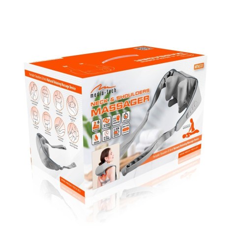 Masażer ramion i karku Neck & Shoulders Massager MT6533 Media-Tech