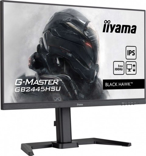 Monitor 23,8 cala GB2445HSU-B2 IPS,FHD,100Hz,1ms,2xUSB,300cd IIYAMA