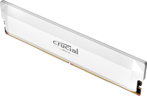 Pamięć DDR5 Pro OC 16/6400(1*16GB) CL38 biała Crucial Pamięć DDR5 Pro OC 16/6400(1*16GB) CL38 biała Crucial
