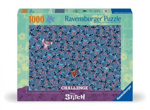 Puzzle 1000 elementów Stitch Challenge Ravensburger Polska