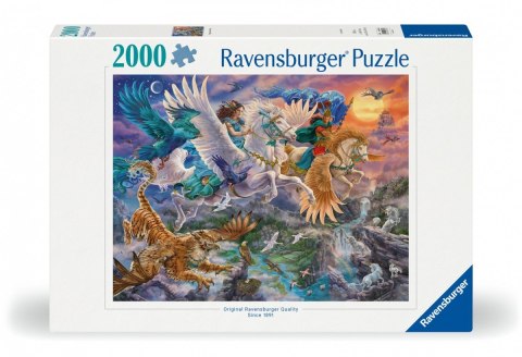 Puzzle 2000 elementów Fantazja Pegaz Ravensburger Polska