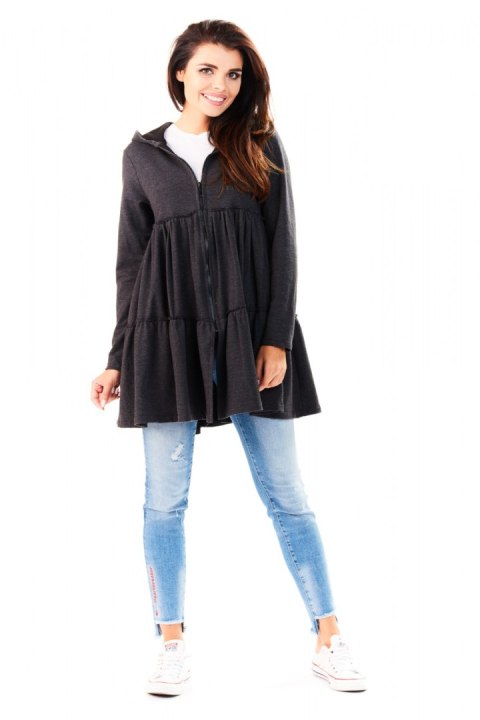 Bluza Damska Model M139 Grafit - Infinite You Bluza Damska Model M139 Grafit - Infinite You