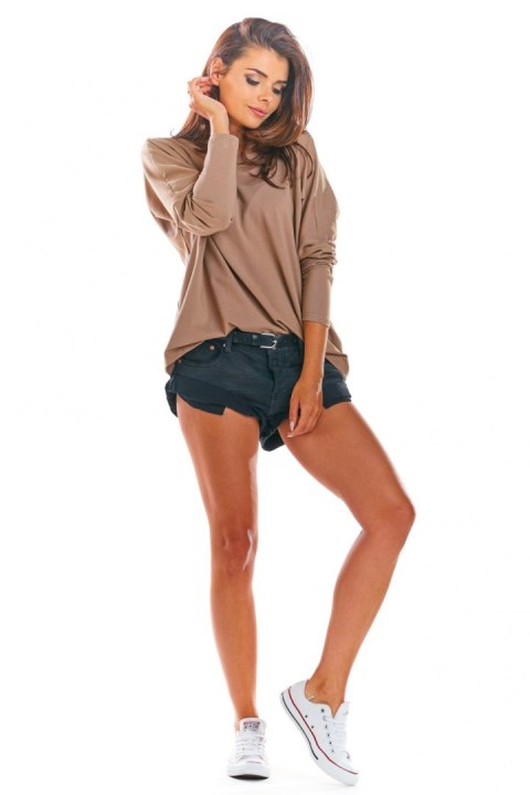 Bluzka Model M219 Beige - Infinite You Bluzka Model M219 Beige - Infinite You