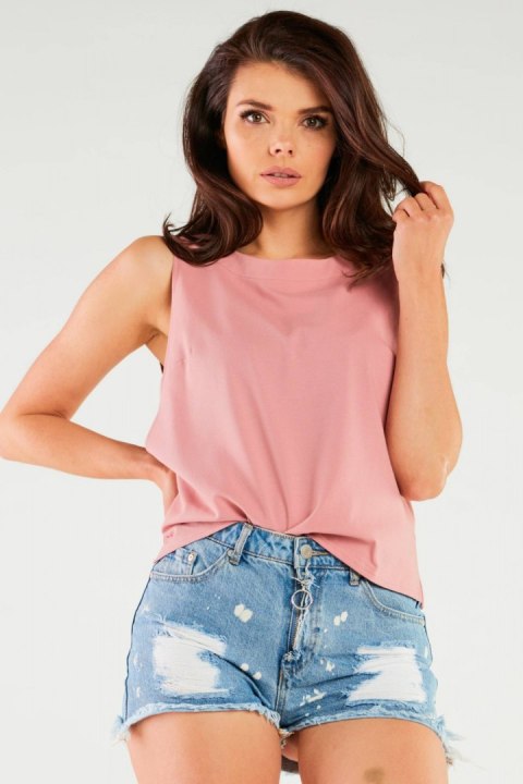 Bluzka Model M266 Pink - Infinite You Bluzka Model M266 Pink - Infinite You
