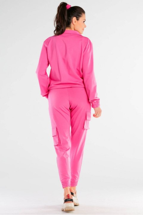 Spodnie Damskie Model M247 Pink - Infinite You Spodnie Damskie Model M247 Pink - Infinite You