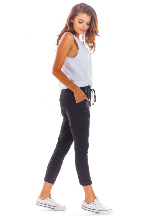 Spodnie Dresowe Model M217 Black - Infinite You Spodnie Dresowe Model M217 Black - Infinite You
