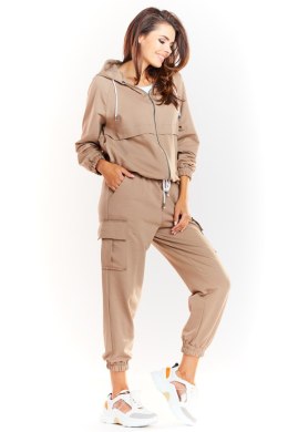 Spodnie Dresowe Model M226 Beige - Infinite You