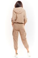 Spodnie Dresowe Model M226 Beige - Infinite You
