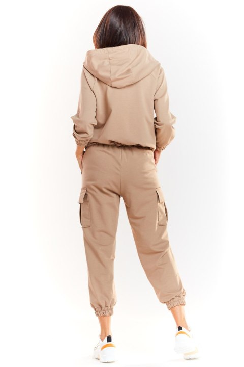 Spodnie Dresowe Model M226 Beige - Infinite You Spodnie Dresowe Model M226 Beige - Infinite You