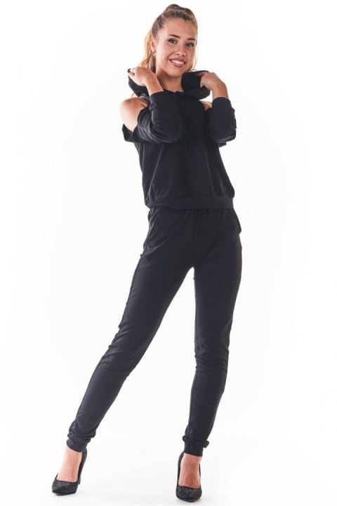 Spodnie Dresowe Model M240 Black - Infinite You Spodnie Dresowe Model M240 Black - Infinite You