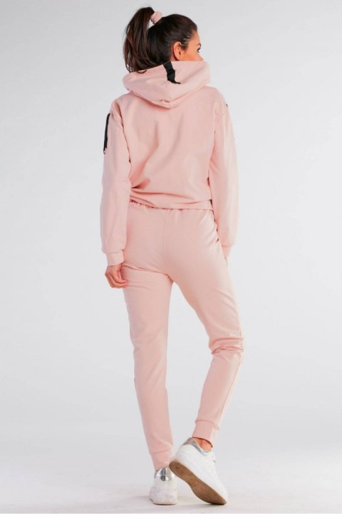 Spodnie Dresowe Model M249 Powder Pink - Infinite You Spodnie Dresowe Model M249 Powder Pink - Infinite You