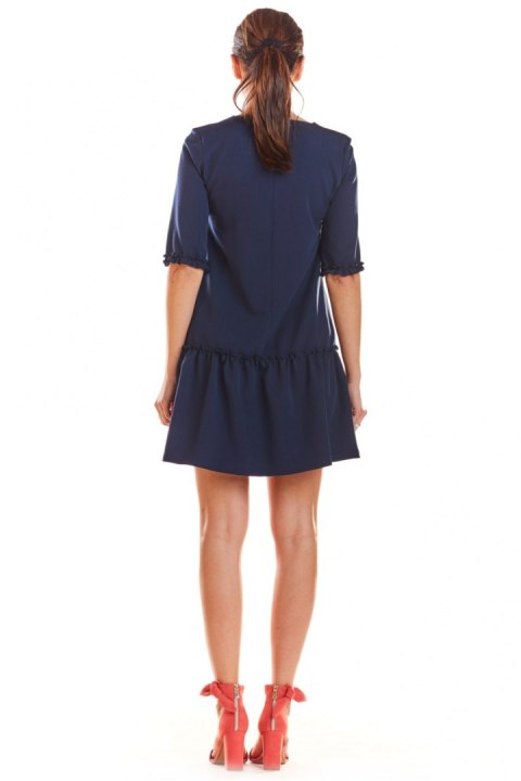 Sukienka Model M199 Navy - Infinite You Sukienka Model M199 Navy - Infinite You