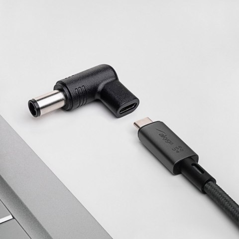 Adapter AK-ND-C08 DELL PIN Wtyczka do zasilacza uniwersalnego USB-C / 7.4 X 5.0 MM + pin DELL AKYGA Adapter AK-ND-C08 DELL PIN Wtyczka do zasilacza uniwersalnego USB-C / 7.4 X 5.0 MM + pin DELL AKYGA