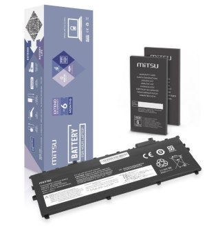 Bateria 01AV430 do Lenovo ThinkPad X1 Carbon 5 6 2017 2018 4800 mAh (55 Wh) 11.55V Mitsu